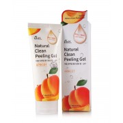 EKEL Пилинг-скатка с экстрактом абрикоса Apricot Natural Clean Peeling Gel, 100мл