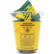 May Island Скраб для глубокого очищения пор с центеллой 7 Days Secret Pore clear powder scrub, 1 шт.