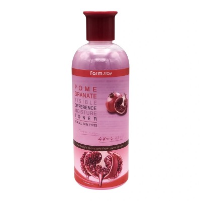 FarmStay Увлажняющий тонер с экстрактом граната Pomegranate Visible Difference Moisture Toner, 350мл FarmStay Увлажняющий тонер с экстрактом граната Pomegranate Visible Difference Moisture Toner, 350мл