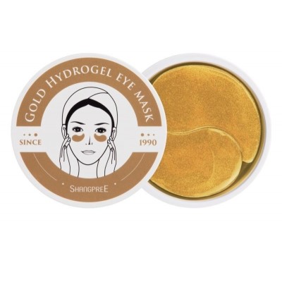 Shangpree Gold Hydrogel Eye Mask Гидрогелевые патчи под глаза с золотом 60шт Shangpree Gold Hydrogel Eye Mask Гидрогелевые патчи под глаза с золотом 60шт