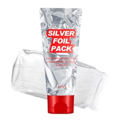 A`PIEU Silver foil pack - Маска-фольга серебряная, 60мл A`PIEU Silver foil pack - Маска-фольга серебряная, 60мл