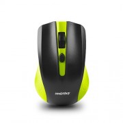 Мышь беспроводная Smartbuy ONE 352 зелено-черная