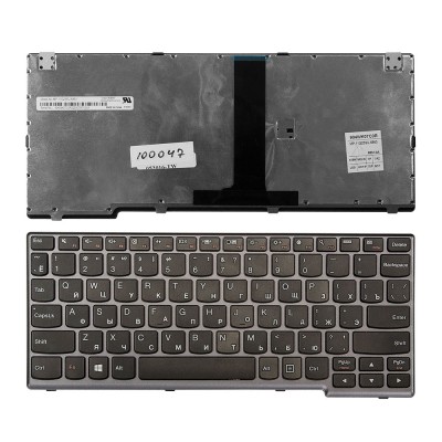 Клавиатура для ноутбука Lenovo IdeaTab s110, s206, s200, s205, s206 Series. Плоский Enter. Черная, с серой рамкой. PN: 25-201757. Клавиатура для ноутбука Lenovo IdeaTab s110, s206, s200, s205, s206 Series. Плоский Enter. Черная, с серой рамкой. PN: 25-201757.
