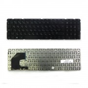 Клавиатура для ноутбука HP Pavilion Envy 15-B, 15T-B, 15-B000 Series. Г-образный Enter. Черная, без рамки. PN: AEU36700010.