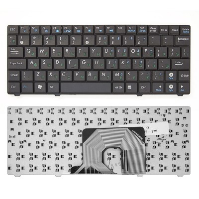 Клавиатура для ноутбука Asus Eee PC 900HA, 900SD, S101, T91, T91M, T91MT Series. Плоский Enter, Черная без рамки. PN: V100462AS1. Клавиатура для ноутбука Asus Eee PC 900HA, 900SD, S101, T91, T91M, T91MT Series. Плоский Enter, Черная без рамки. PN: V100462AS1.