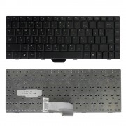 Клавиатура для ноутбука Asus W5, W7, W5000 Series. Г-образный Enter. Черная, без рамки. PN: K022462Q1.