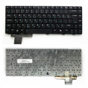 Клавиатура для ноутбука Asus V1A, V1S, V2 Series. Г-образный Enter. Черная, без рамки. PN: K020662R1.