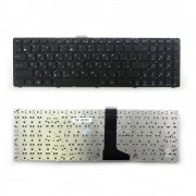 Клавиатура для ноутбука Asus U52, U53, U53F, U53J, U56 Series. Плоский Enter. Черная, без рамки. PN: V111462DS1.
