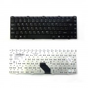 Клавиатура для ноутбука Dell Inspiron 1425, 1427 Series. Г-образный Enter. Черная, без рамки. PN: 04GNI51KUS20.