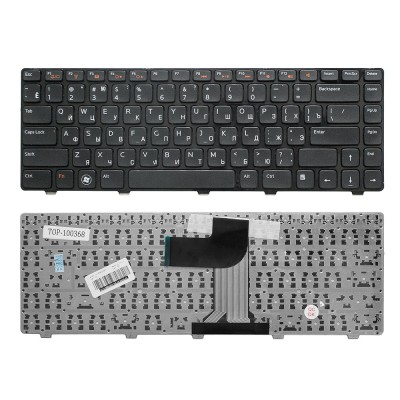 Клавиатура для ноутбука Dell Inspiron M4040, M4110, M5040, Vostro 1540, 3350, 3550 Series. Плоский Enter. Черная, с черной рамкой. PN: NSK-DX0BQ. Клавиатура для ноутбука Dell Inspiron M4040, M4110, M5040, Vostro 1540, 3350, 3550 Series. Плоский Enter. Черная, с черной рамкой. PN: NSK-DX0BQ.