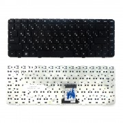 Клавиатура для ноутбука HP Pavilion DM4-1000, DV5-2000 Series. Плоский Enter. Черная, без рамки. PN: NSK-HT0UV.