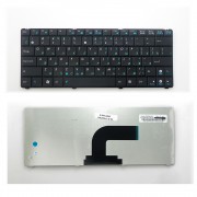 Клавиатура для ноутбука Asus N10, N10A, N10C, N10E, N10J, N10JC Series. Плоский Enter. Белая, без рамки. PN: V090262BS2.