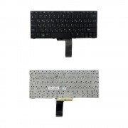 Клавиатура для ноутбука Dell Inspiron Mini 10, 10v, 1010, 1011 Series. Г-образный Enter. Черная, без рамки. PN: PK1306H3A06.