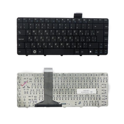 Клавиатура для ноутбука Dell Inspiron Mini 11, 11z, 1110 Series. Г-образный Enter. Черная, без рамки. PN: MP-09F23SU-698, 058TD8. Клавиатура для ноутбука Dell Inspiron Mini 11, 11z, 1110 Series. Г-образный Enter. Черная, без рамки. PN: MP-09F23SU-698, 058TD8.