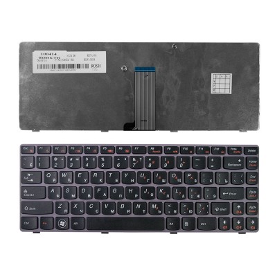 Клавиатура для ноутбука Lenovo IdeaPad Z470, G470AH, G470GH, Z370 Series. Плоский Enter. Черная, с серой рамкой. PN: AEKL6700220. Клавиатура для ноутбука Lenovo IdeaPad Z470, G470AH, G470GH, Z370 Series. Плоский Enter. Черная, с серой рамкой. PN: AEKL6700220.