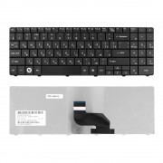 Клавиатура для ноутбука MSI CR640, CX640, A6400 Series. Плоский Enter. Черная, без рамки. PN: 0KN0-XV1US18.