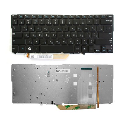 Клавиатура для ноутбука Samsung NP900X3A Series. Плоский Enter. Чёрная, без рамки. С подсветкой. PN: BA97-03597C. Клавиатура для ноутбука Samsung NP900X3A Series. Плоский Enter. Чёрная, без рамки. С подсветкой. PN: BA97-03597C.