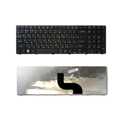 Клавиатура для ноутбука Acer Aspire 5810T, 5410T, 5820TG, 5738, 5739, 5542, 5551, 5553G Series. Плоский Enter. Черная, без рамки. PN: KB.I170G.276. Клавиатура для ноутбука Acer Aspire 5810T, 5410T, 5820TG, 5738, 5739, 5542, 5551, 5553G Series. Плоский Enter. Черная, без рамки. PN: KB.I170G.276.