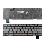Клавиатура для ноутбука Asus Eee Pad SL101 Series. Плоский Enter. Серая, без рамки. PN: V125862AK1.