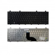 Клавиатура для ноутбука Dell Studio 1745, 1747, 1749 Series. Плоский Enter. Черная, без рамки. PN: V104025EK1, AEGM7700010.