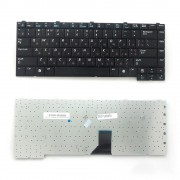 Клавиатура для ноутбука Samsung M40, M45 Series. Плоский Enter. Черная, без рамки. PN: BA59-01321C.