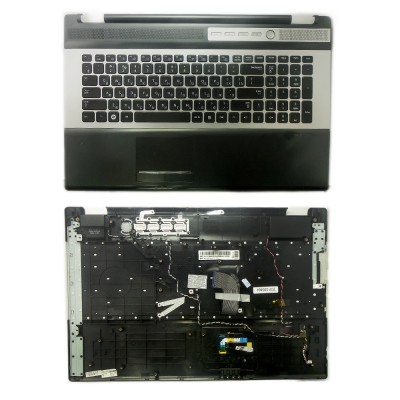 Клавиатура для ноутбука Samsung RC730, NP-RC730-S01RU Series. Плоский Enter. Черная, c топкейсом. PN: 9Z.N6ASN.00R. Клавиатура для ноутбука Samsung RC730, NP-RC730-S01RU Series. Плоский Enter. Черная, c топкейсом. PN: 9Z.N6ASN.00R.