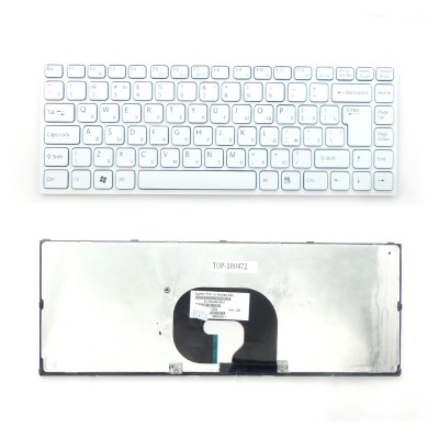 Клавиатура для ноутбука Sony Vaio VPC-Y Series. Г-образный Enter. Белая, с белой рамкой. PN: NSK-S8M0R. Клавиатура для ноутбука Sony Vaio VPC-Y Series. Г-образный Enter. Белая, с белой рамкой. PN: NSK-S8M0R.