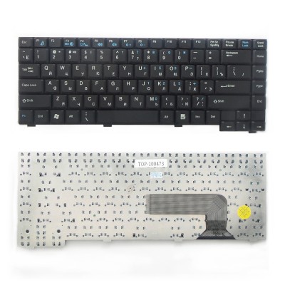 Клавиатура для ноутбука Fujitsu-Siemens Amilo PA1510, PA2510, PI2515 Series. Плоский Enter. Черная, без рамки. PN: 71GL51242-21. Клавиатура для ноутбука Fujitsu-Siemens Amilo PA1510, PA2510, PI2515 Series. Плоский Enter. Черная, без рамки. PN: 71GL51242-21.