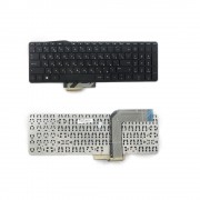 Клавиатура для ноутбука HP 15-v000, 15-p000, 17-f000, HP 15-k Series. Плоский Enter. Черная, без рамки. PN: SG-59680-XUA.