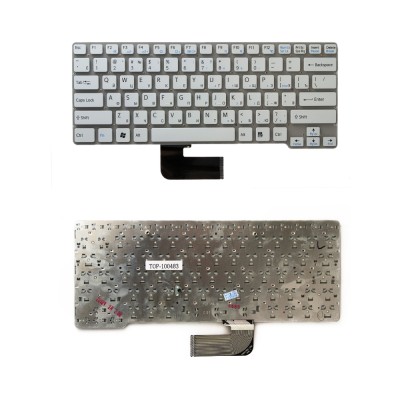 Клавиатура для ноутбука Sony Vaio VPC-CW, VGN-CW Series. Плоский Enter. Белая, без рамки. PN: 148755771. Клавиатура для ноутбука Sony Vaio VPC-CW, VGN-CW Series. Плоский Enter. Белая, без рамки. PN: 148755771.