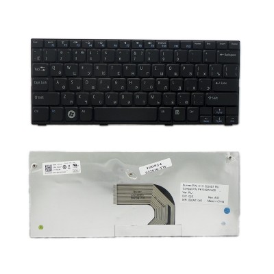 Клавиатура для ноутбука Dell Inspiron Mini 1012, 1018 series. Плоский Enter. Черная, без рамки. PN: MP-09K63SU-698. Клавиатура для ноутбука Dell Inspiron Mini 1012, 1018 series. Плоский Enter. Черная, без рамки. PN: MP-09K63SU-698.