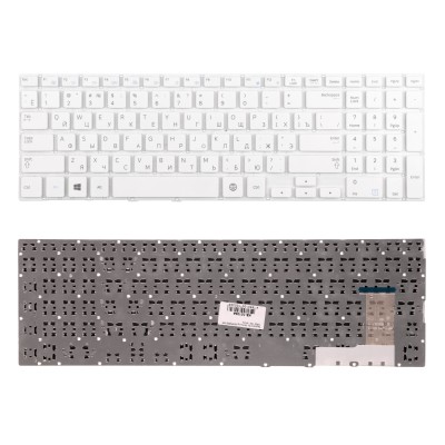 Клавиатура для ноутбука Samsung NP370R5E, NP450R5E, NP510R5E, NP470R5E. Плоский Enter. Белая, без рамки. PN: BA59-03621C. Клавиатура для ноутбука Samsung NP370R5E, NP450R5E, NP510R5E, NP470R5E. Плоский Enter. Белая, без рамки. PN: BA59-03621C.