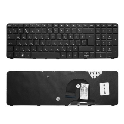 Клавиатура для ноутбука HP Pavilion DV7-4000, DV7-5000 Series. Г-образный Enter. Черная c черной рамкой. PN: NSK-HS0UQ 01. Клавиатура для ноутбука HP Pavilion DV7-4000, DV7-5000 Series. Г-образный Enter. Черная c черной рамкой. PN: NSK-HS0UQ 01.