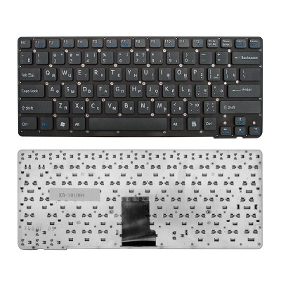 Клавиатура для ноутбука Sony Vaio VPC-CA, VPC-SA Series. Плоский Enter. Черная, без рамки. PN: 148953821. Клавиатура для ноутбука Sony Vaio VPC-CA, VPC-SA Series. Плоский Enter. Черная, без рамки. PN: 148953821.