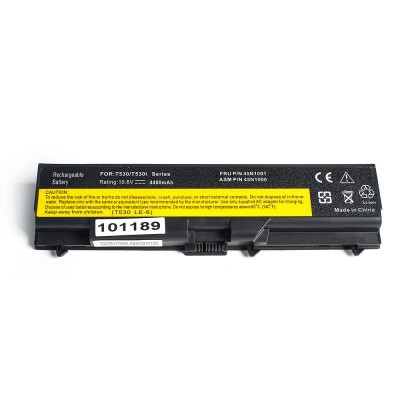 Аккумулятор для ноутбука Lenovo T410, T420, W510, W520 Series. 10.8V 4400mAh PN: 42T4235, 42T4702 Аккумулятор для ноутбука Lenovo T410, T420, W510, W520 Series. 10.8V 4400mAh PN: 42T4235, 42T4702