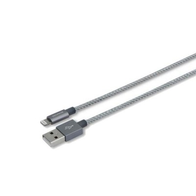 Кабель Lightning MFi для поключения к USB Apple iPhone X, iPhone 8 Plus, iPhone 7 Plus, iPhone 6 Plus, iPad. Замена: MD818ZM/A, MD819ZM/A. Серый. Кабель Lightning MFi для поключения к USB Apple iPhone X, iPhone 8 Plus, iPhone 7 Plus, iPhone 6 Plus, iPad. Замена: MD818ZM/A, MD819ZM/A. Серый.