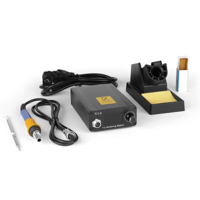 Процессорная паяльная станция DSK T12-D OLED на 72W для работы со сменными жалами HAKKO T12 и T2 Series. Процессорная паяльная станция DSK T12-D OLED на 72W для работы со сменными жалами HAKKO T12 и T2 Series.
