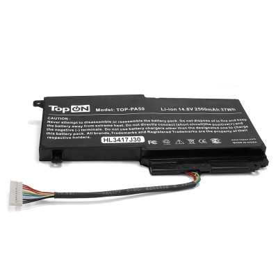 Аккумулятор для ноутбука Toshiba Satellite L45, L50, P50, P55, S50 Series. 14.4V 2500mAh 37Wh. PN: CS-TOL550NB, PA5107U-1BRS. Аккумулятор для ноутбука Toshiba Satellite L45, L50, P50, P55, S50 Series. 14.4V 2500mAh 37Wh. PN: CS-TOL550NB, PA5107U-1BRS.