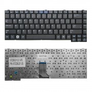 Клавиатура для ноутбука Samsung R403, R408, R410 Series. Плоский Enter. Черная, без рамки. US. PN: BA59-02247C, BA59-02247D.