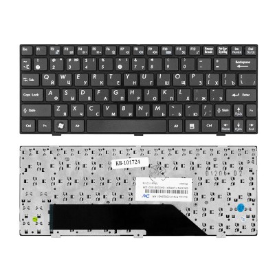 Клавиатура для ноутбука MSI U135, U135DX, U160, U160DX, U160DXH, U160MX Series. Плоский Enter. Черная, с черной рамкой. PN: V103622CK1. Клавиатура для ноутбука MSI U135, U135DX, U160, U160DX, U160DXH, U160MX Series. Плоский Enter. Черная, с черной рамкой. PN: V103622CK1.