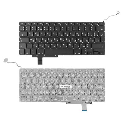 Клавиатура для ноутбука Apple Macbook Air A1297 Series. Г-образный Enter. Черная, без рамки. PN: A1297. Клавиатура для ноутбука Apple Macbook Air A1297 Series. Г-образный Enter. Черная, без рамки. PN: A1297.