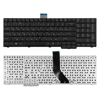 Клавиатура для ноутбука Acer Aspire 8920, 8930, 7730 Series. Плоский Enter. Черная, без рамки. PN: AEZY6700010. Клавиатура для ноутбука Acer Aspire 8920, 8930, 7730 Series. Плоский Enter. Черная, без рамки. PN: AEZY6700010.