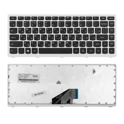 Клавиатура для ноутбука Lenovo ThinkPad U310 Series. Плоский Enter. Черная, с белой рамкой. PN: AELZ7700110. Клавиатура для ноутбука Lenovo ThinkPad U310 Series. Плоский Enter. Черная, с белой рамкой. PN: AELZ7700110.