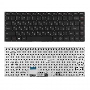 Клавиатура для ноутбука Lenovo Yoga 2 13 700-14ISK, E31-70  Series. Плоский Enter. Черная, без рамки. PN: PK131382A10.