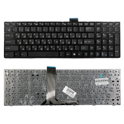 Клавиатура для ноутбука MSI Megabook CR61, CR70, CX70, GE60 Series. Плоский enter. Черная, с рамкой. PN: V123322CK1. Клавиатура для ноутбука MSI Megabook CR61, CR70, CX70, GE60 Series. Плоский enter. Черная, с рамкой. PN: V123322CK1.