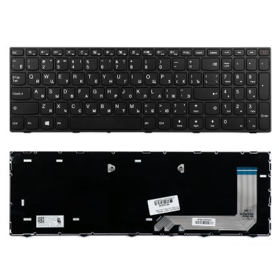 Клавиатура для ноутбука Lenovo Ideapad 110-15ISK, 110-17ACL Series. Плоский Enter. Черная, с рамкой. PN: 5N20L25910, PK1311W1A05. Клавиатура для ноутбука Lenovo Ideapad 110-15ISK, 110-17ACL Series. Плоский Enter. Черная, с рамкой. PN: 5N20L25910, PK1311W1A05.