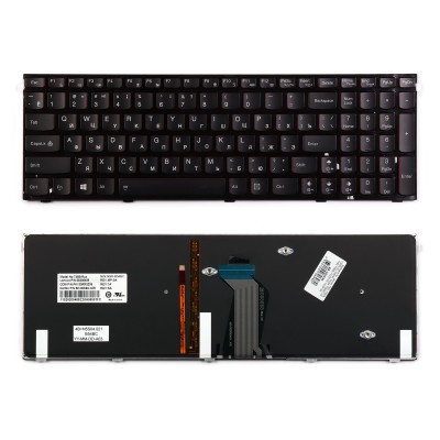 Клавиатура для ноутбука Lenovo Y500, Y500N, Y500NT Series. Плоский Enter. Черная с рамкой. С подсветкой. PN: Y590-RU. Клавиатура для ноутбука Lenovo Y500, Y500N, Y500NT Series. Плоский Enter. Черная с рамкой. С подсветкой. PN: Y590-RU.