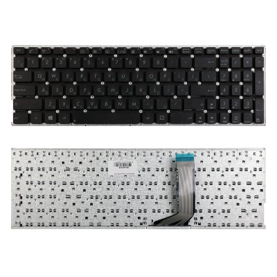 Клавиатура для ноутбука Asus X756U, X756UB, X756UJ, X756UQ Series. Плоский Enter. Черная, без рамки. PN: 9Z.N8SSQ 00R Клавиатура для ноутбука Asus X756U, X756UB, X756UJ, X756UQ Series. Плоский Enter. Черная, без рамки. PN: 9Z.N8SSQ 00R