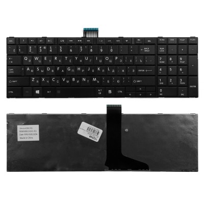 Клавиатура для ноутбука Toshiba C850, L850, P850 Series. Плоский Enter. Черная, без рамки. PN: MP-11B96SU-528. Клавиатура для ноутбука Toshiba C850, L850, P850 Series. Плоский Enter. Черная, без рамки. PN: MP-11B96SU-528.