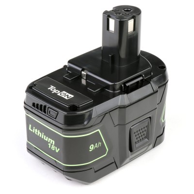 Аккумулятор для Ryobi. 18V 9.0Ah (Li-Ion) PN: RB18L90 Аккумулятор для Ryobi. 18V 9.0Ah (Li-Ion) PN: RB18L90